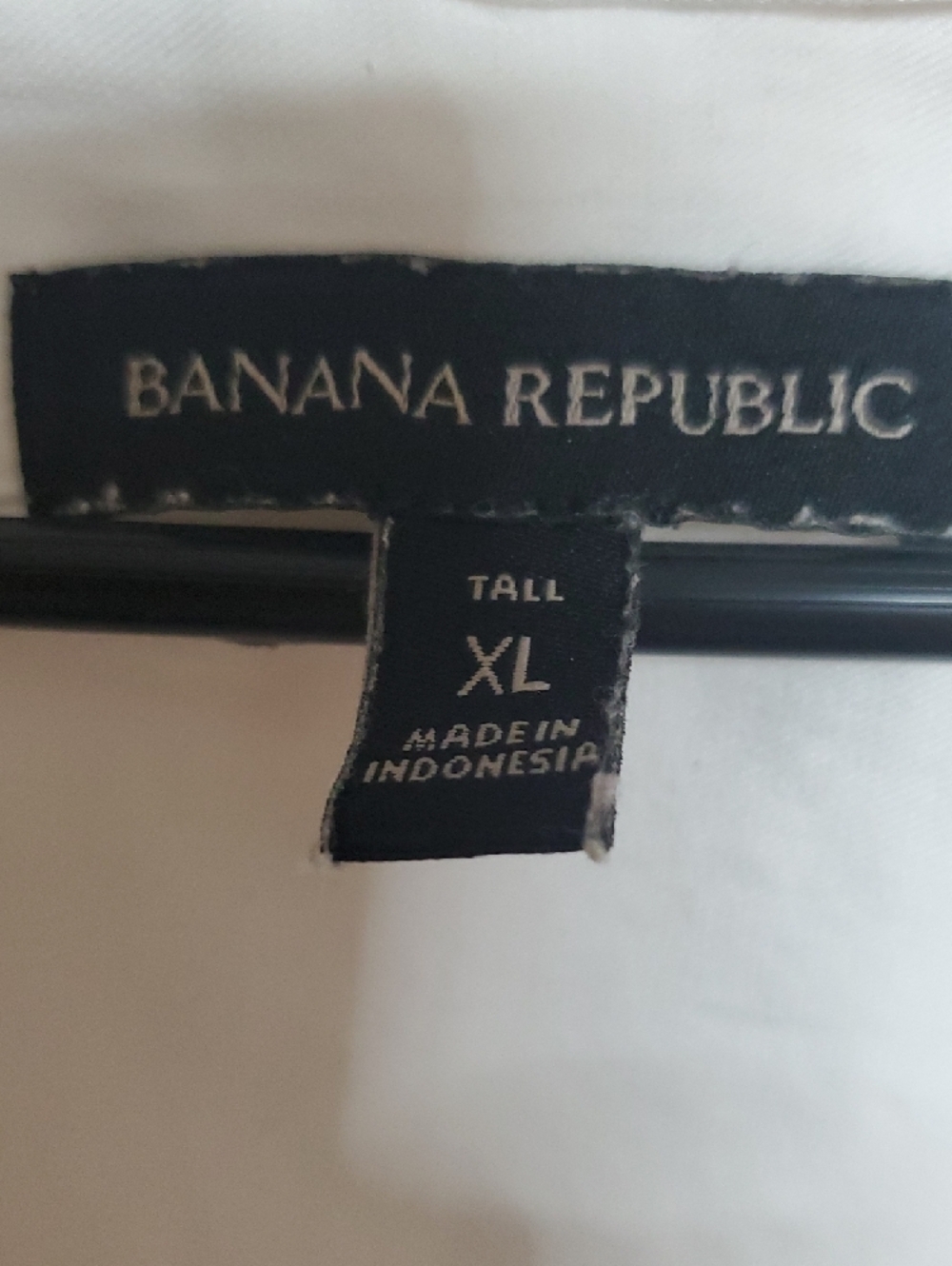 Banana Republic Off-White V-Neck Short Sleeve Tunic - Picture 2 of 9
